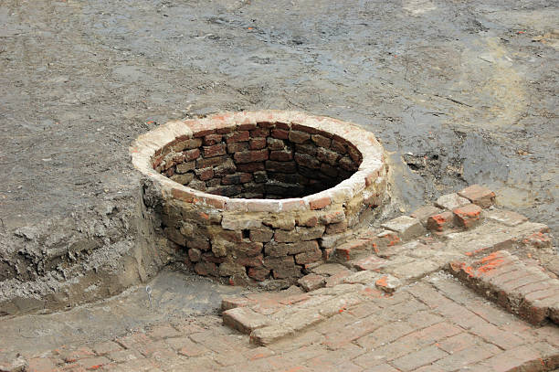 istock Brick well from the middle ages 97656497