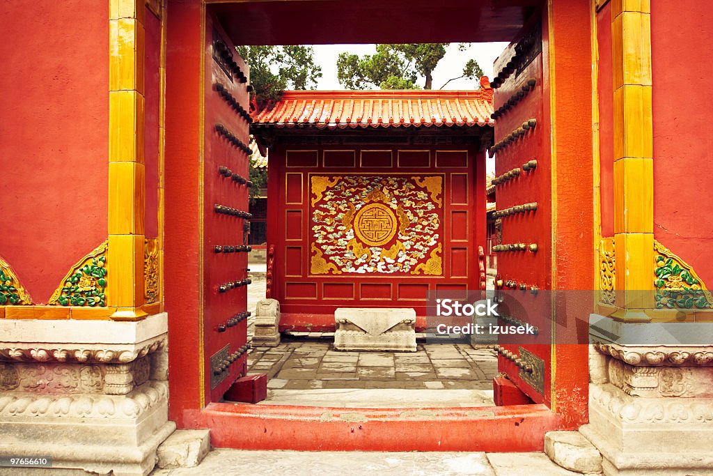 Pechino-Città proibita - Foto stock royalty-free di Antico - Condizione