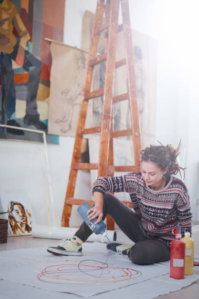 istock Woman in atelier. 976572700