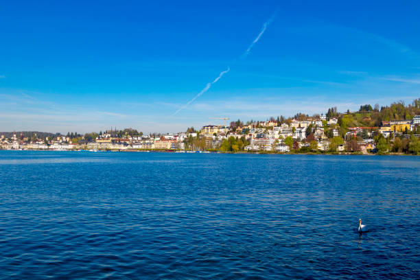 istock Switzerland Lake Lucerne landscape view 976595314