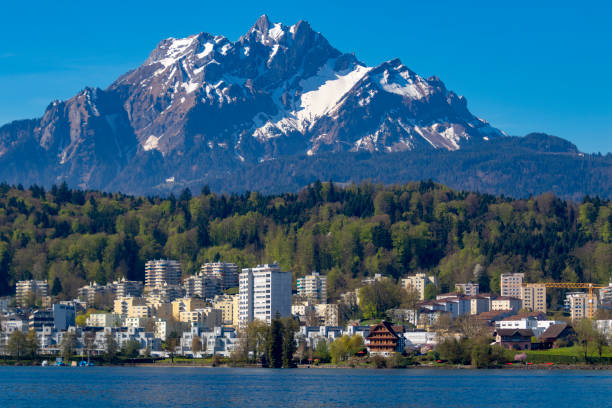 istock Switzerland Lake Lucerne landscape view 976595338