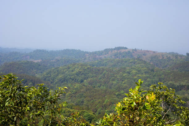 istock Mountains around Doi Dong Sam Muen scenery 976600618