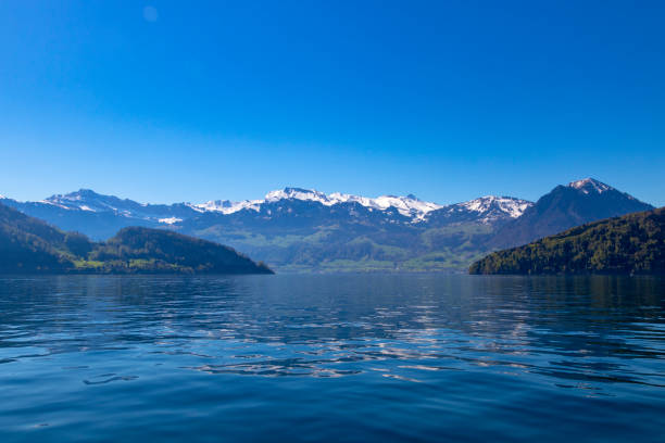 Scenic Ferry ride to Kehrsiten Bürgenstock in Lucerne Switzerland