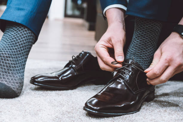 istock Elegant shoes go with elegant suit 976616466