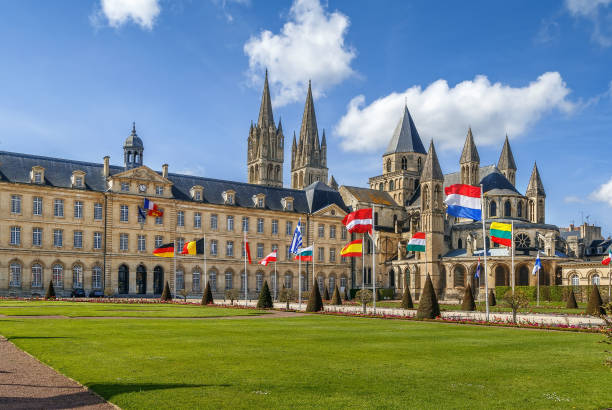 Abbey of Saint-Etienne, Caen, France The Abbey of Saint-Etienne is a former Benedictine monastery in the French city of Caen, Normandy, dedicated to Saint Stephen. saint étienne photos stock pictures, royalty-free photos & images