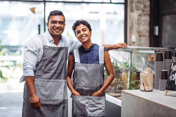 istock Baristas in modern bar 976629128