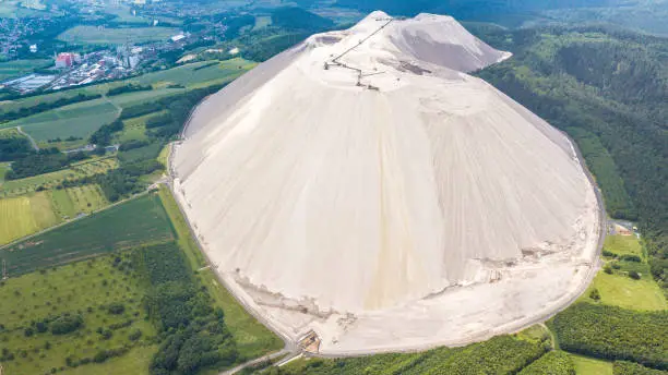 Photo of Aerial view from Monte Kali near Heringen  Germany