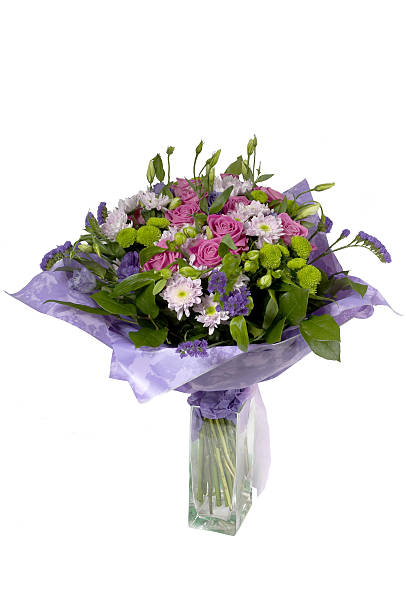 istock Bouquet from roses and chrysanthemums 97665412