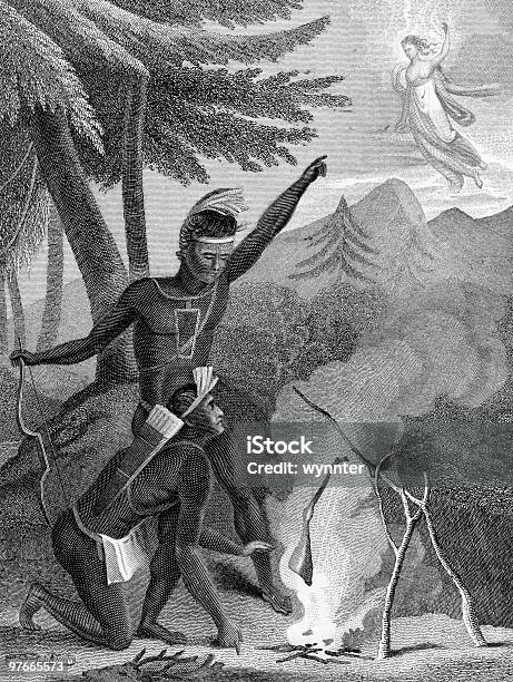 Susquehanna Indian Ancêtres Et Lorigine De Maïs Vecteurs libres de droits et plus d'images vectorielles de Peuples autochtones d'Amérique - Peuples autochtones d'Amérique, Chasseur, Culture des Indiens d'Amérique du Nord