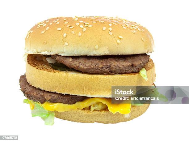 Hamburger Di Manzo - Fotografie stock e altre immagini di Alla griglia - Alla griglia, Bianco, Carne