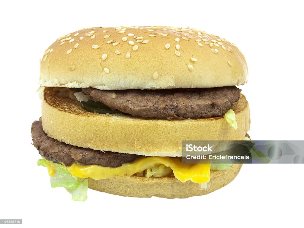 Hamburger Hambúrguer - Foto de stock de Alface royalty-free