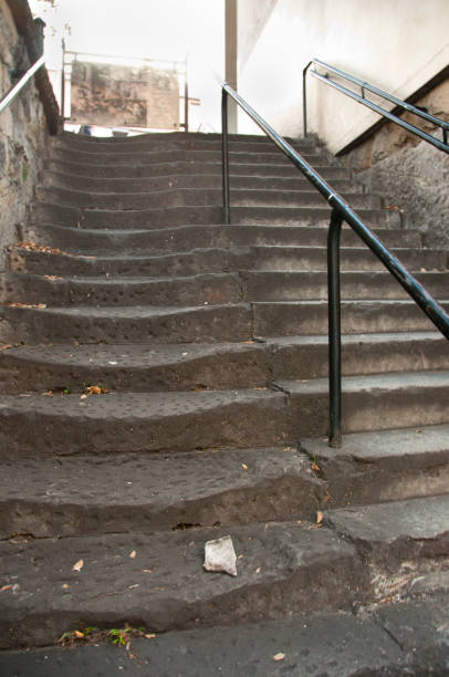 istock Old Original Staircase in 