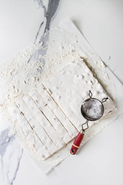 istock Homemade honey nougat 976683388