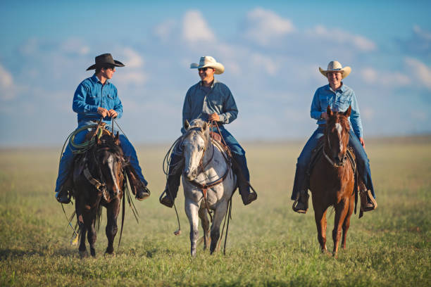 istock Cowboys Horseback Riding 976734386