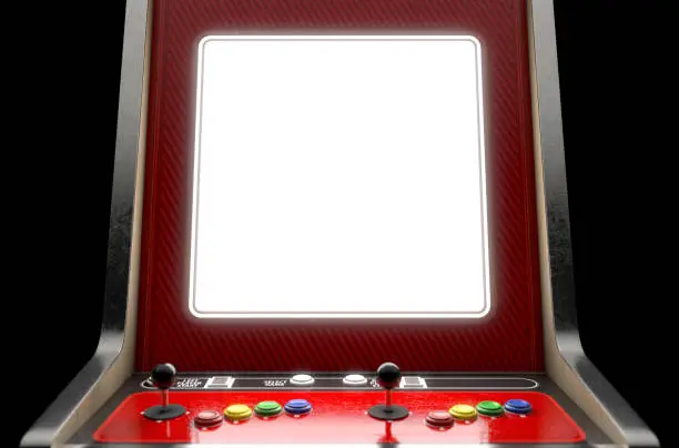 Photo of Arcade Machine Screen
