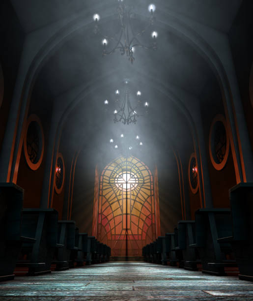 istock Stained Glass Window Church 976747148