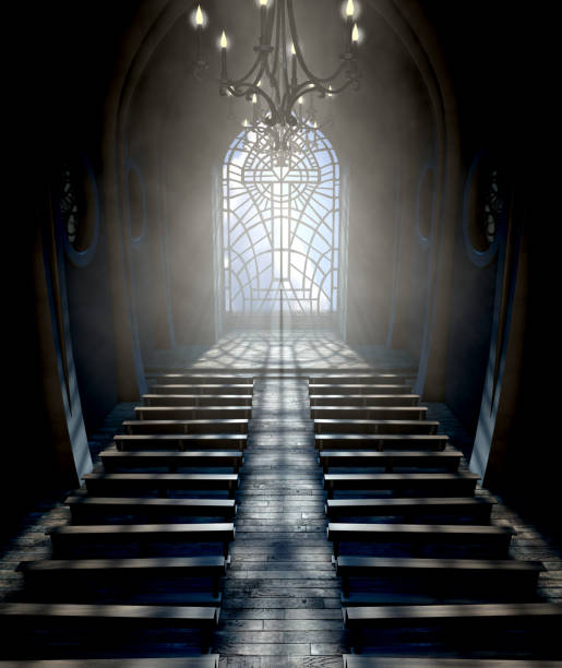istock Stained Glass Window Church 976747338