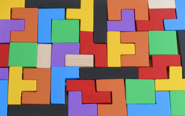 istock Colorful wooden puzzle 976765366
