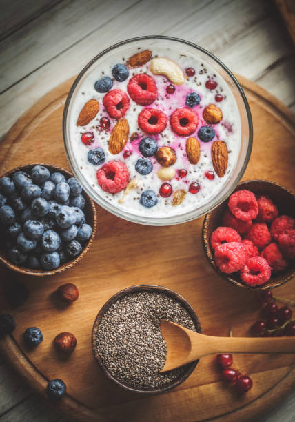 istock Chia Seed Pudding With Fresh friut 976784158