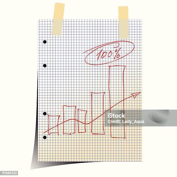 Office Paper Stock Illustration - Download Image Now - Arrow Symbol, Blank, Business