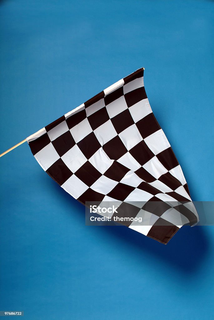 바둑판 무늬 깃발 - 로열티 프리 기 스톡 사진