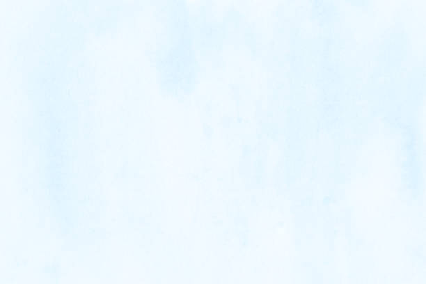 istock Beautiful soft blue watercolor background art hand paint for design 976867984
