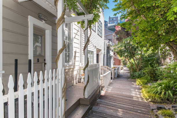 istock San Francisco, charming wooden house 976868036