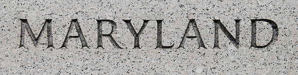istock Maryland inscribed in marble 97686886