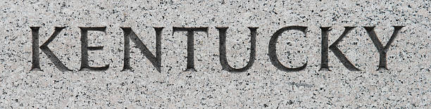 istock Kentucky inscribed in marble 97686892