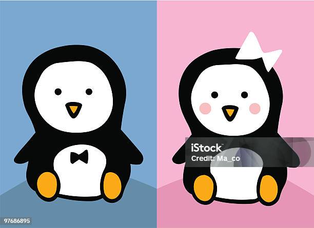 Pinguinbabys Stock Vektor Art und mehr Bilder von Comic - Kunstwerk - Comic - Kunstwerk, Illustration, Pinguin