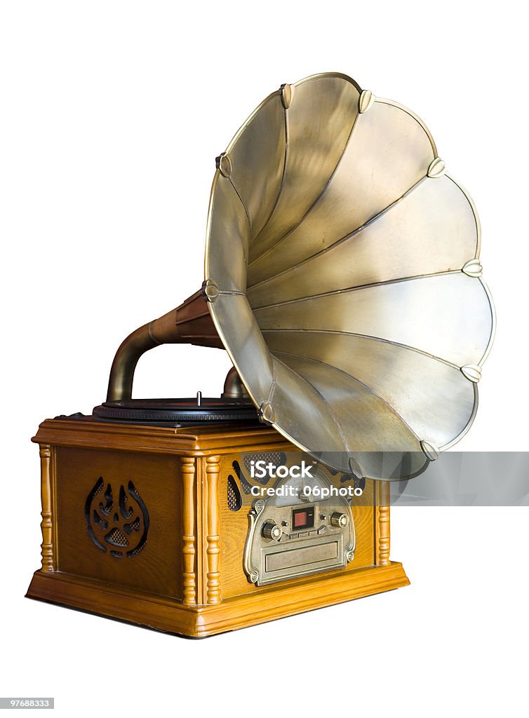 gramophone - Photo de Porte-voix libre de droits