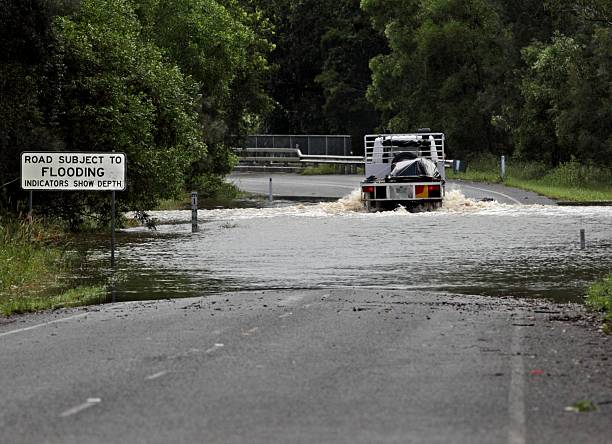 istock Road subject to flooding 97688783