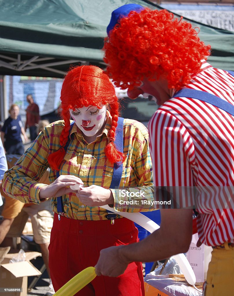 Clowns de travail - Photo de Clown libre de droits