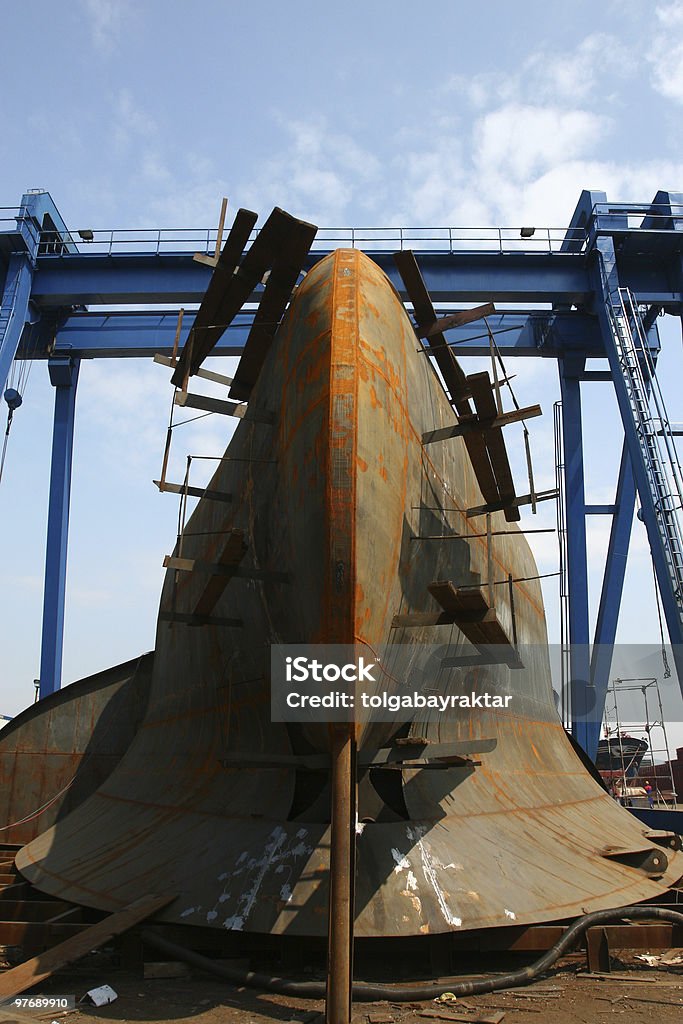 Schiff Wartungsarbeiten geschlossen - Lizenzfrei Farbbild Stock-Foto