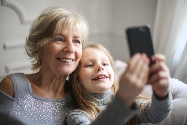 istock Taking a selfie with grandma 976899702