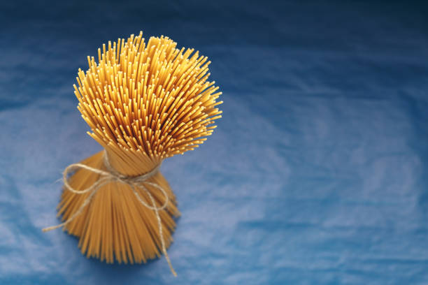 Delicious mixed pasta isolated on white background with copy space. Studio shot.