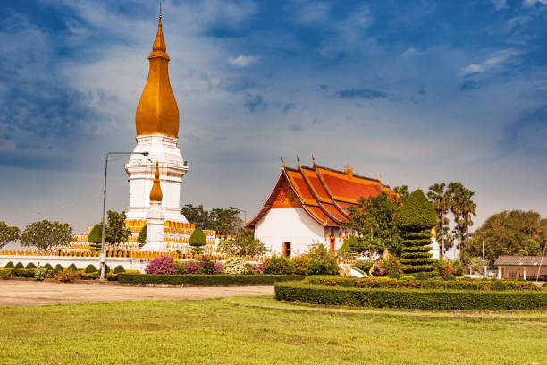 istock That Sikhottabong, Buddhist Temple in Thakhek, Laos. 976899914
