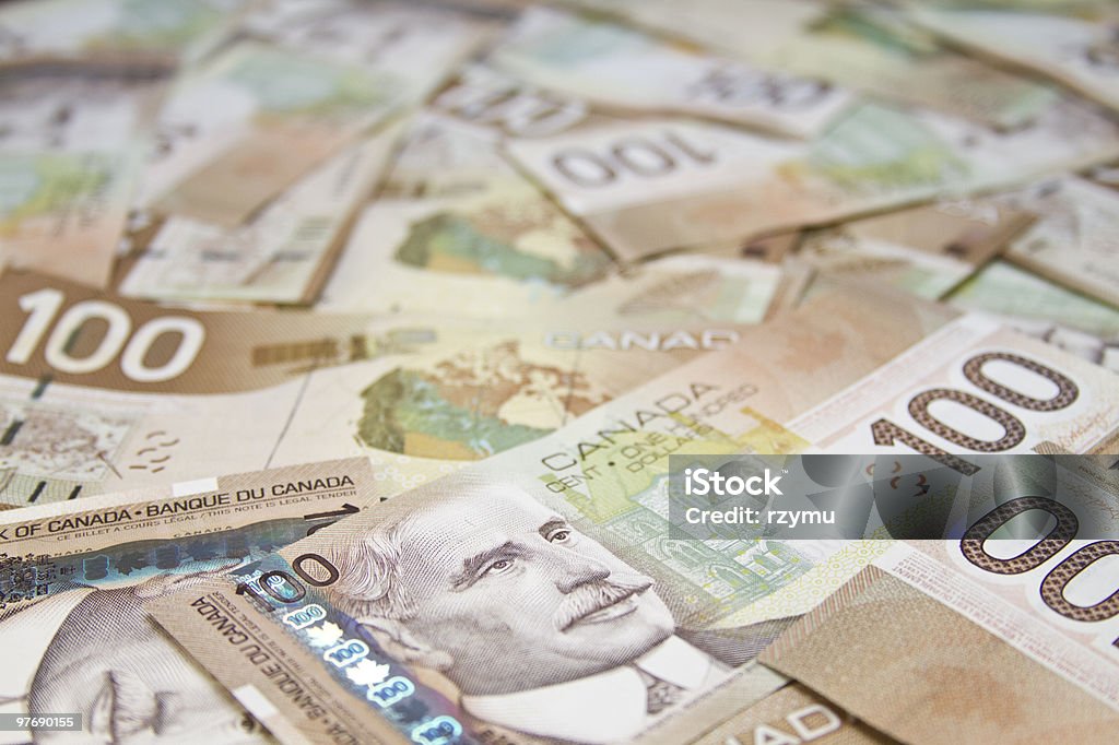 Canadian Dollars  Canadian Dollars Stock Photo