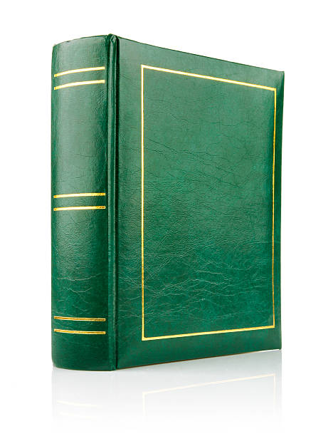 istock green book in the leather binding 97690273