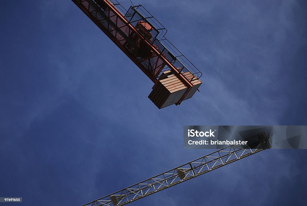 Guindaste de Torre contrapeso - Royalty-free Alto - Descrição Física Foto de stock