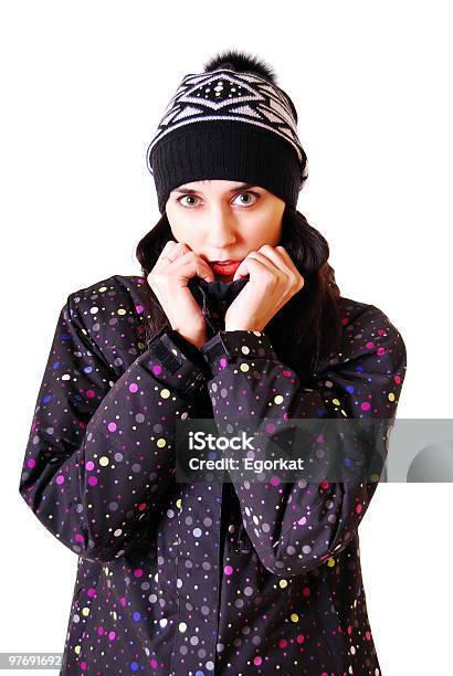 Pretty Winter Girl Stock Photo - Download Image Now - Adult, Beautiful People, Beautiful Woman