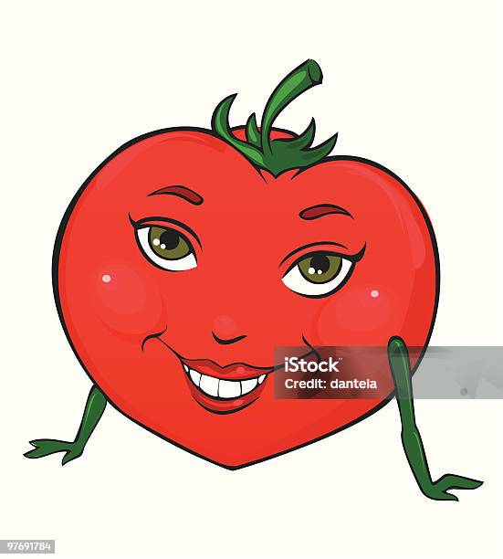 Miss Tomato Stock Illustration - Download Image Now - Agriculture,  Antioxidant, Cartoon - iStock