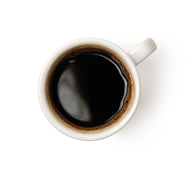 istock Cup of coffee isolated on white 97692308
