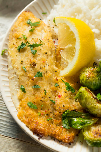 istock Homemade White Fish Filet Dinner 976934660