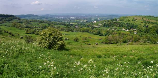 istock Gloucestershire panorama with Gloucester in the distance 976942458