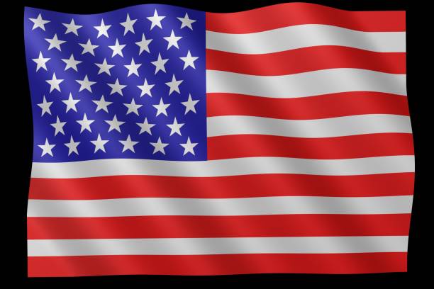 istock American flag , memorial day concept. 976947488