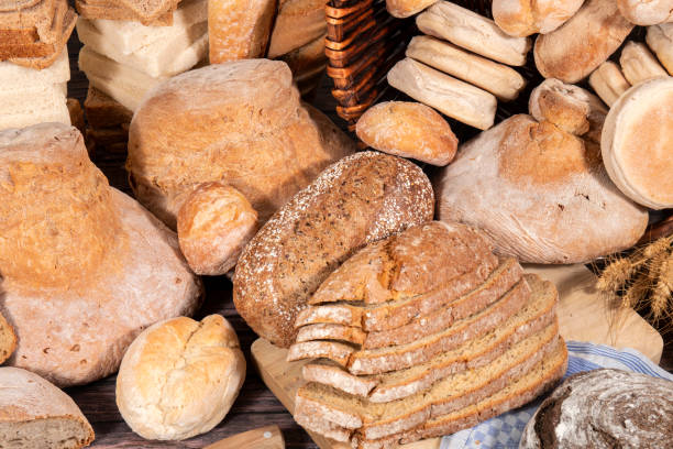 istock Fresh Assortment of baked bread varieties 976982816