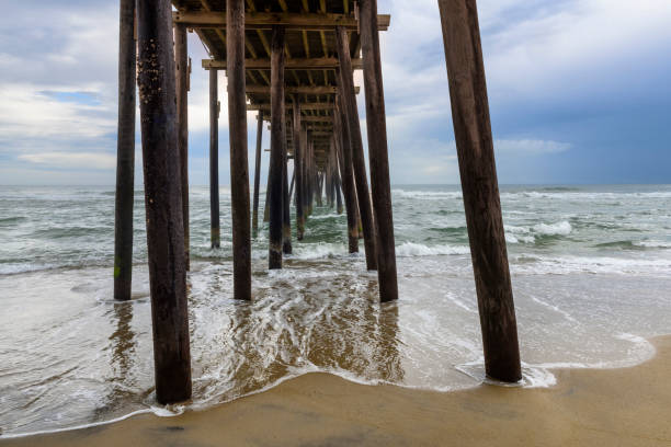 istock Fishing Jetty on Rainy Day 976987574