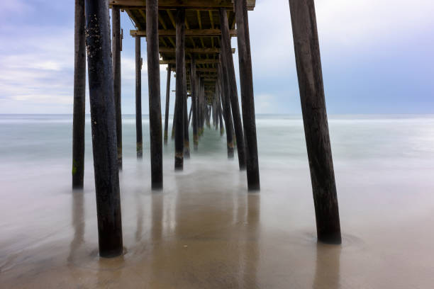 istock Long Exposure of Ocean from Underneath Pier 976987580