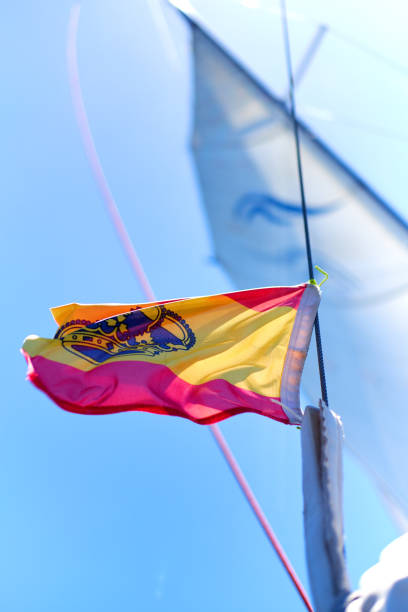 istock Yachts Ensign of Spain 976991780